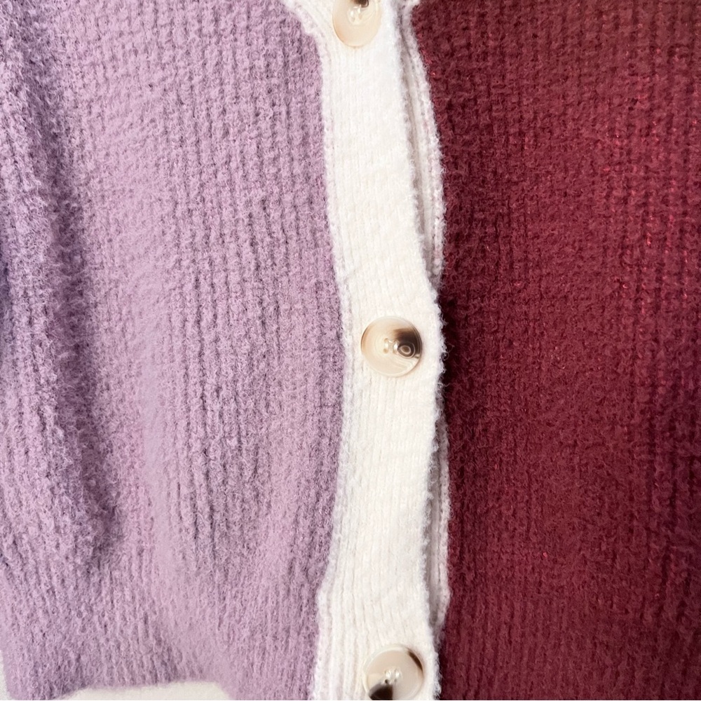 Böhme Lacey Colorblock Cardigan Sweater - Picture 5 of 13